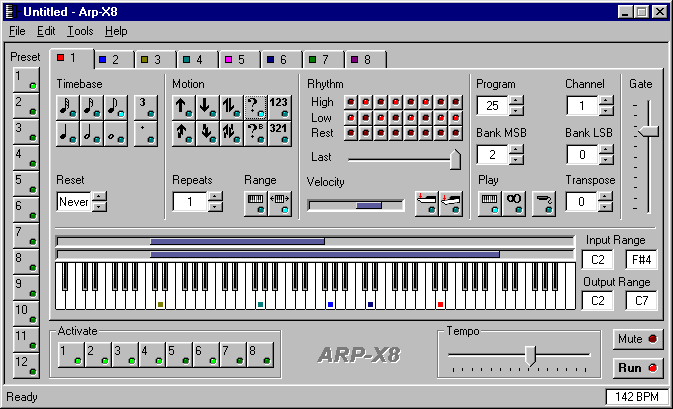 Arp-X8 Screenshot